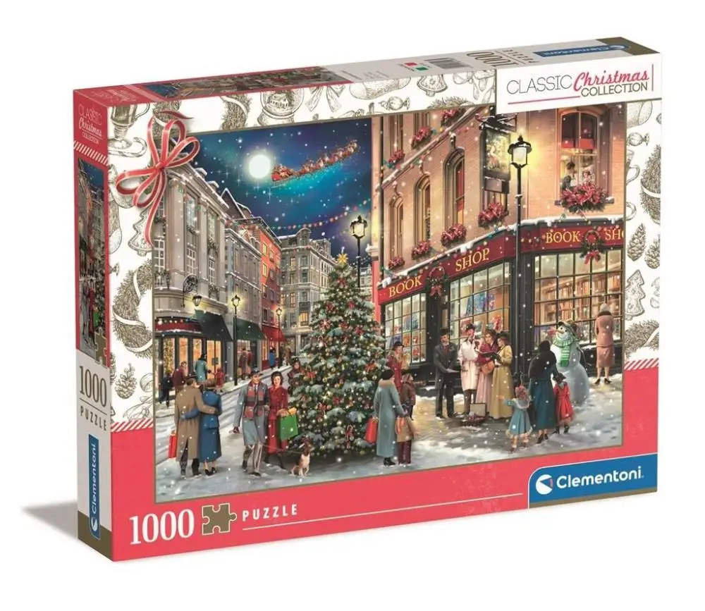 Puzzle 1000 Classic Christmas Collection - Clementoni