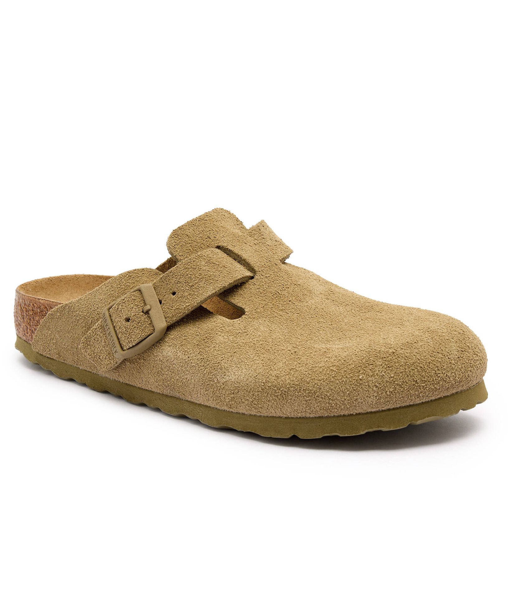 Birkenstock Mule Boston narrow fit zamsz