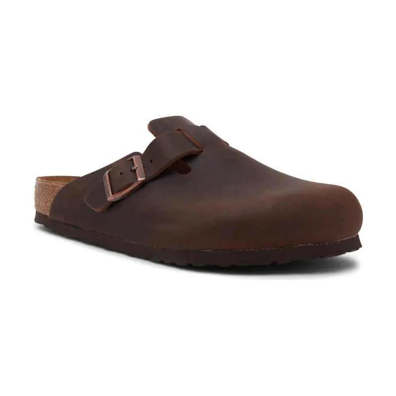 Birkenstock Skórzane mule Boston