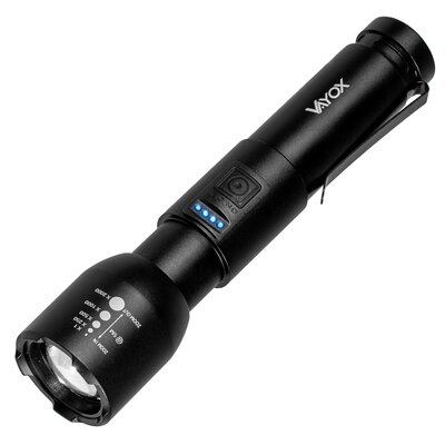 Latarka taktyczna aluminium 20W 800lm VAYOX VA0180