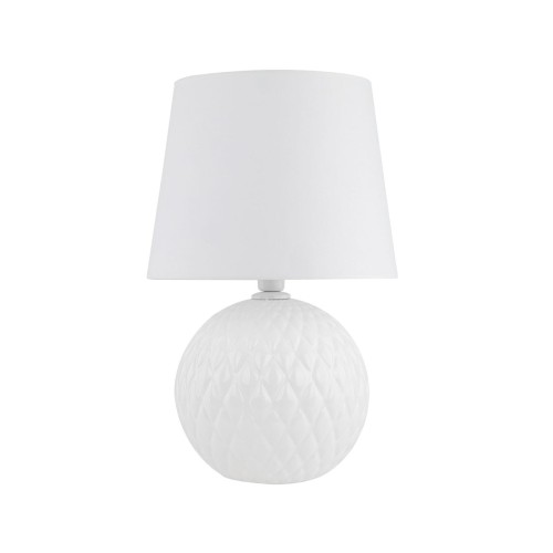 Santana lampa stołowa 1xE27 biała 16046