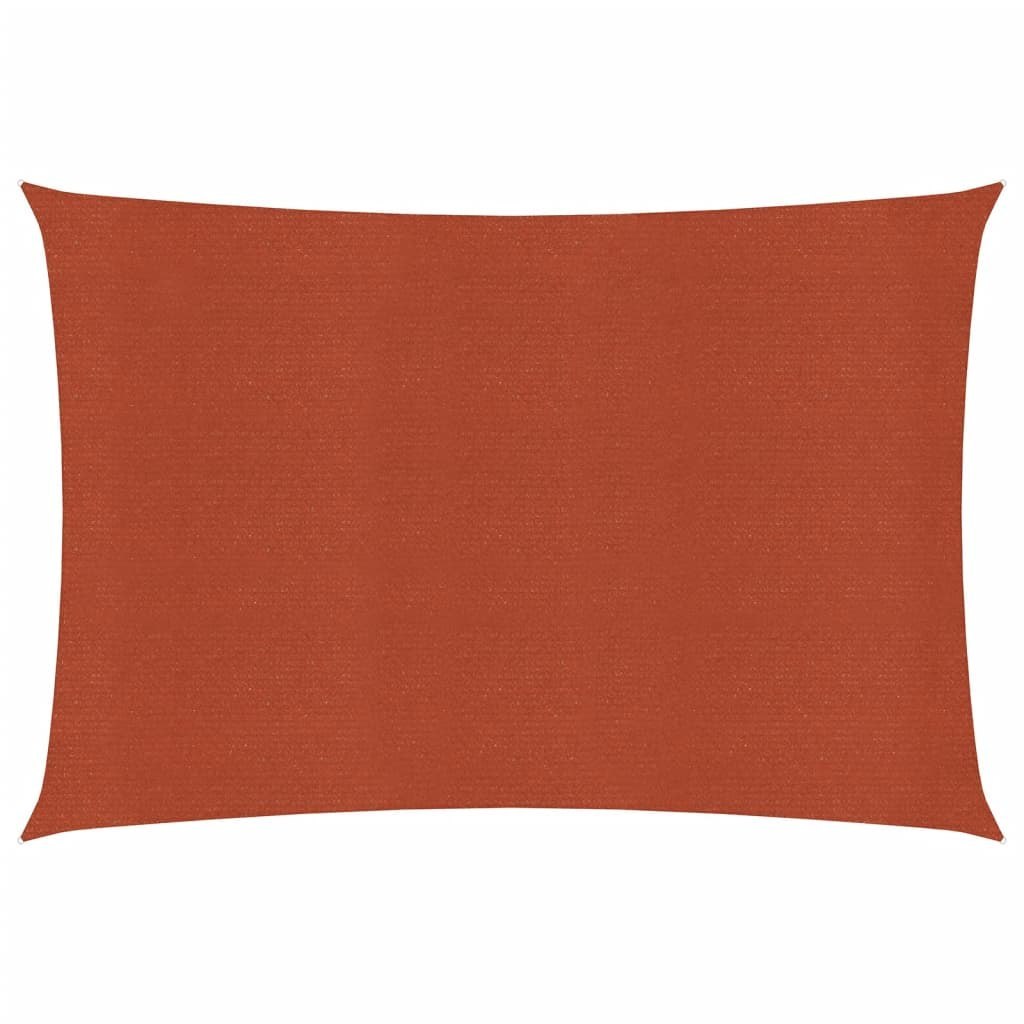 Żagiel przeciwsłoneczny, 160 g/m², terakotowy, 3,5x4,5 m, HDPE Lumarko!