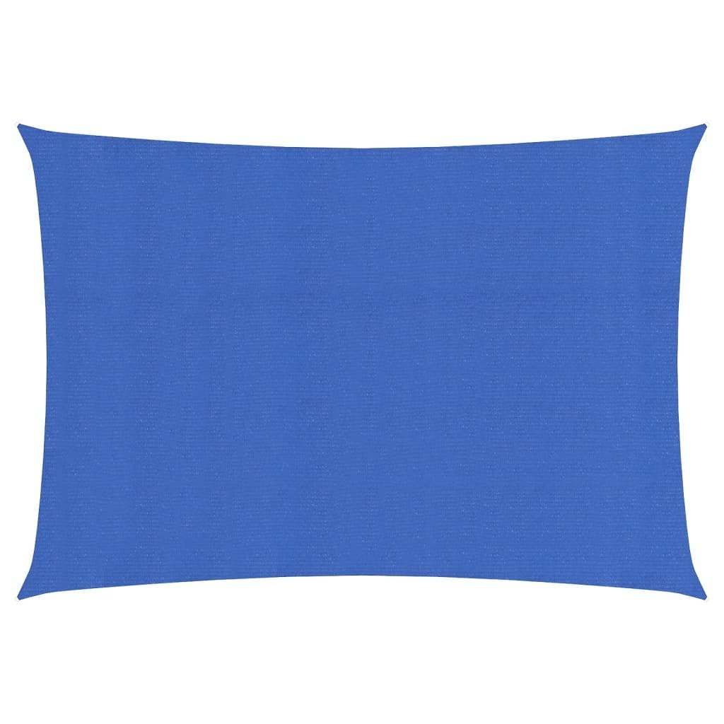 Żagiel przeciwsłoneczny, 160 g/m², niebieski, 6x8 m, HDPE Lumarko!