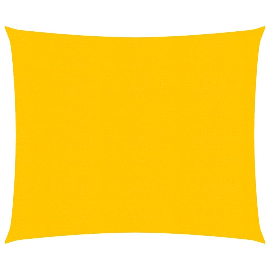 Żagiel przeciwsłoneczny, 160 g/m², żółty, 4,5x4,5 m, HDPE Lumarko!