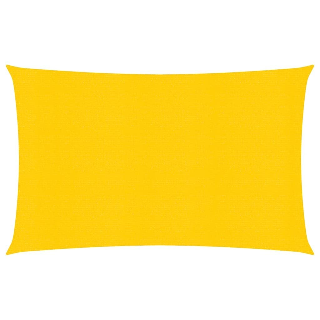Żagiel przeciwsłoneczny, 160 g/m², żółty, 5x7 m, HDPE Lumarko!