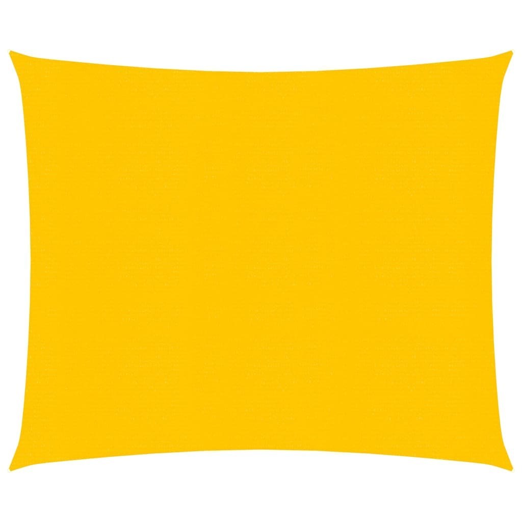 Żagiel przeciwsłoneczny, 160 g/m², żółty, 5x5 m, HDPE Lumarko!