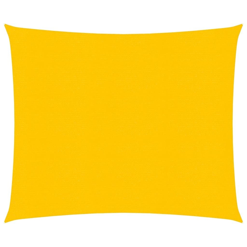Żagiel przeciwsłoneczny, 160 g/m², żółty, 4x4 m, HDPE Lumarko!