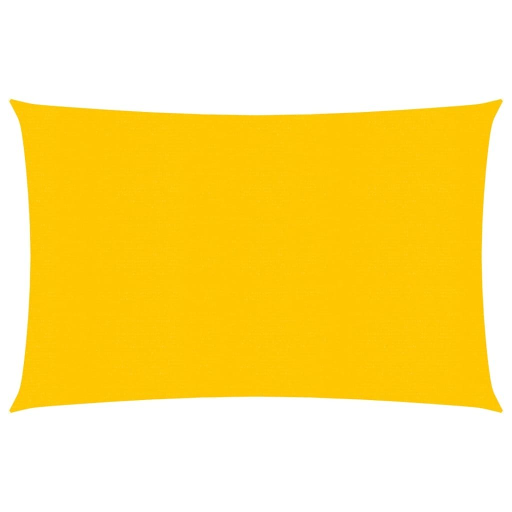 Żagiel przeciwsłoneczny, 160 g/m², żółty, 3,5x5 m, HDPE Lumarko!