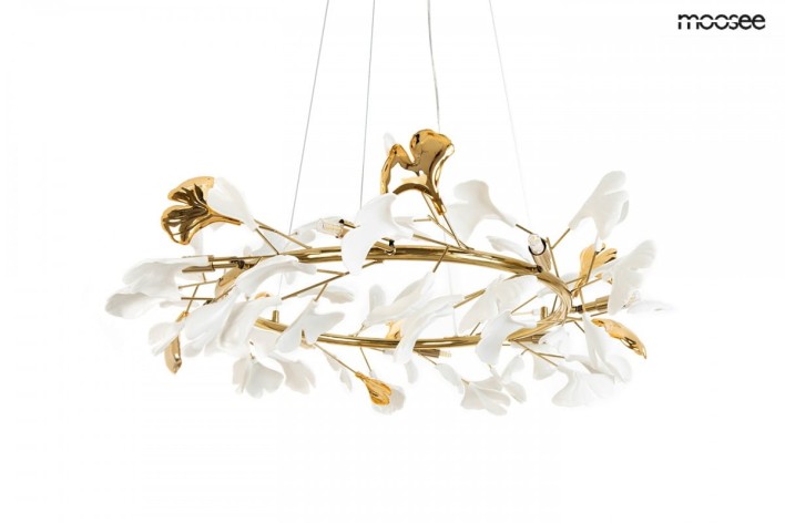 MOOSEE lampa wisząca FLORA 80 PP złota