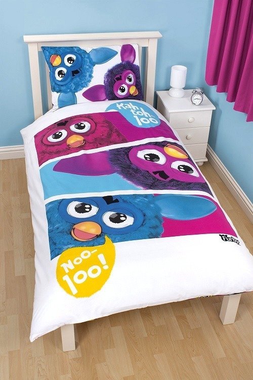 FURBY FURBI POŚCIEL DWUSTRONNA VOODOO 140x200