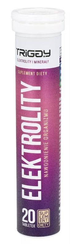 TRIGGY Elektrolity, 20 tabletek musujących