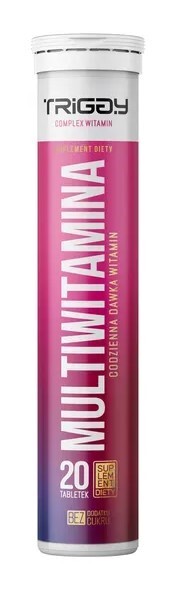 TRIGGY Multiwitamina, 20 tabletek musujących