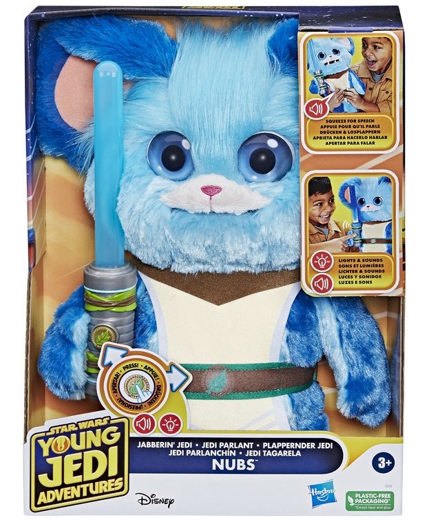 Star Wars Young Jedi Interaktywna Maskotka NUBS Gwiezdne Wojny F8339