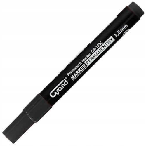 Marker permanentny Grand GR-103C czarny 1 szt.