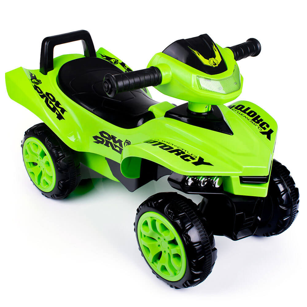 JEŹDZIK QUAD JEŹDZIDEŁKO DZIECIĘCE AUTKO PCHACZ XL 4X4 LED DŹWIĘKI KLAKSON