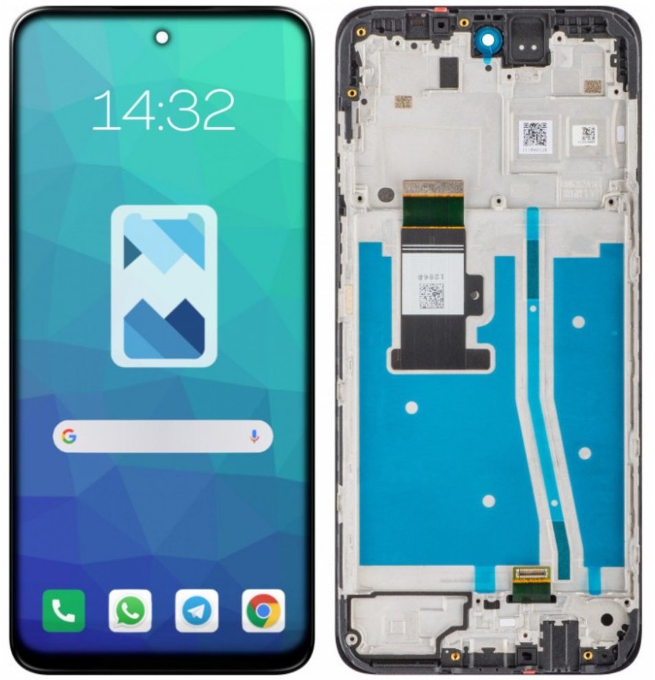 Oryginalny wyświetlacz LCD + ekran dotykowy Motorola Moto G53 5G XT2335  (Regenerowany)