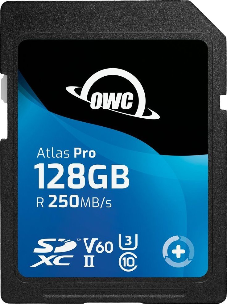 Karta OWC Atlas Pro SDXC 128 GB Class 10 UHS-II/U3 V60 OWCSDV60P0128