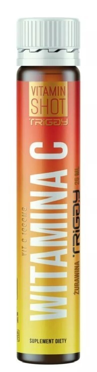 TRIGGY Vitamin Shot Witamina C smak żurawinowy, 25 ml