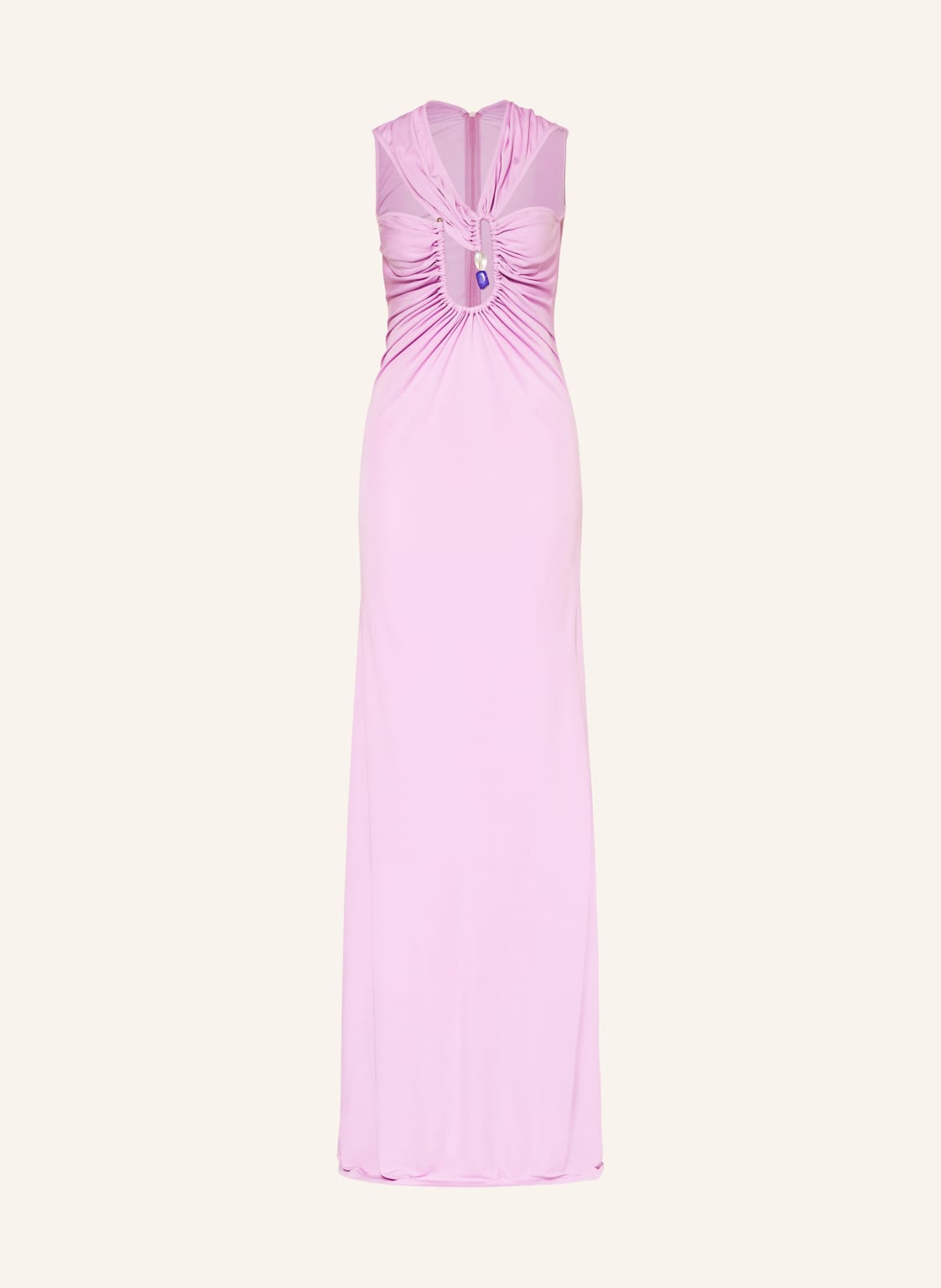 Christopher Esber Sukienka Helix rosa