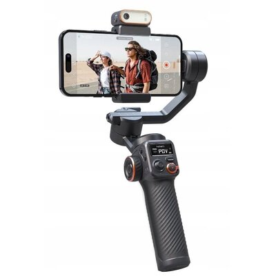 Zestaw Gimbal  Isteady M6 Kit Hohem + Lampa Led Ai Vision + Statyw Do Telefonu / Smartfona / M6 Kit