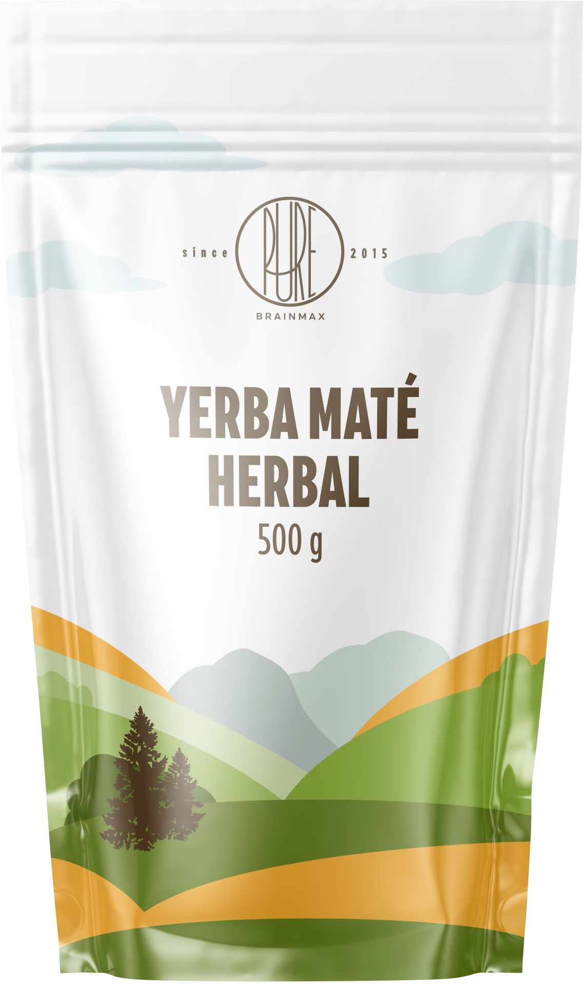 BrainMax Yerba Mate Ziołowa, 500 g