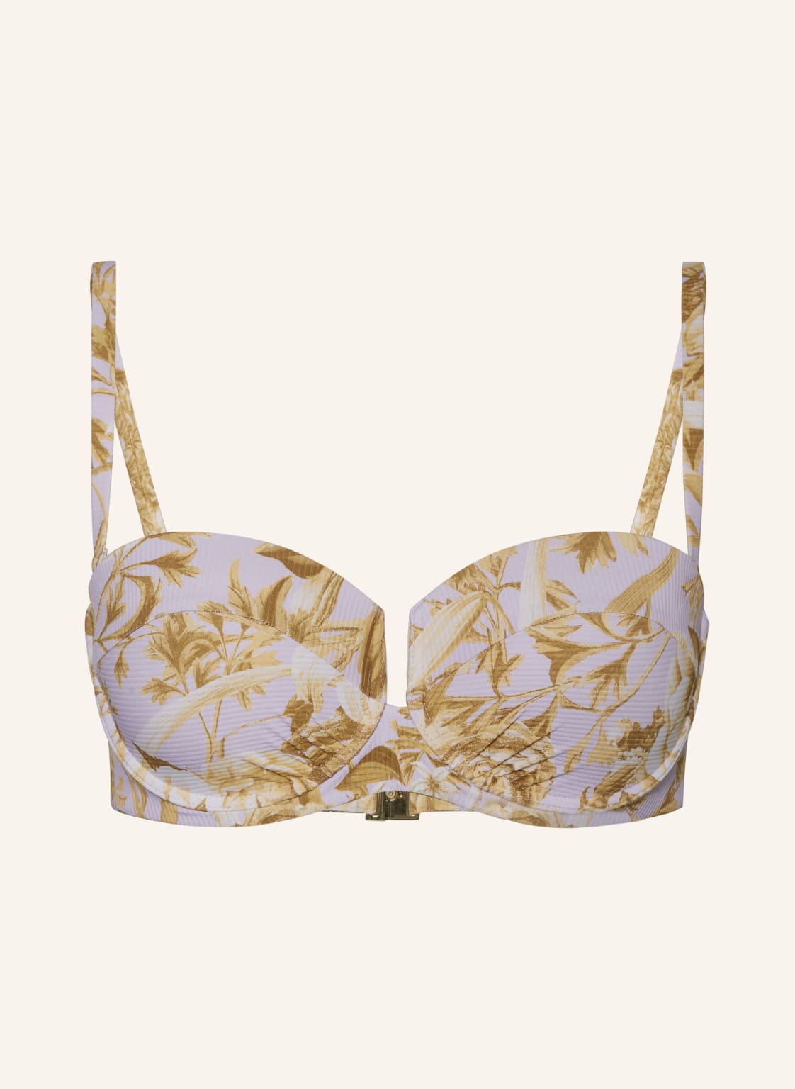 Maryan Mehlhorn Góra Od Bikini Z Fiszbinami Riverie rosa