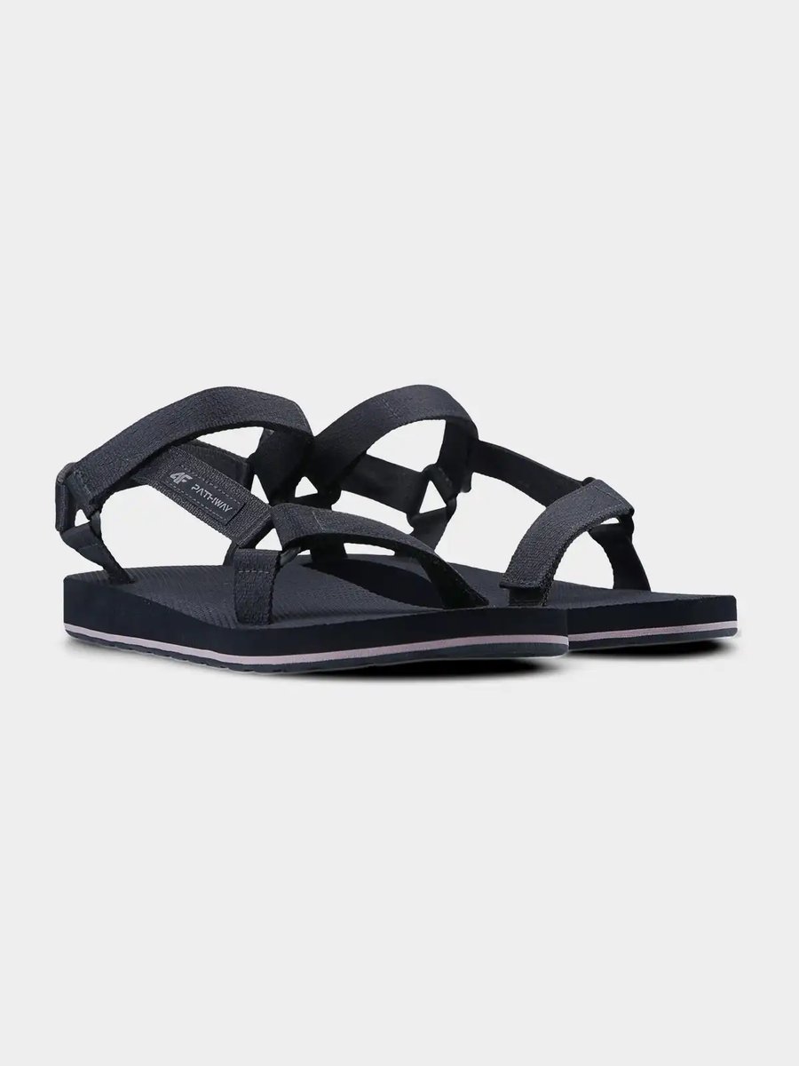 4F, Sandały damskie, Midshop shoes, ciemny szary, rozmiar 40