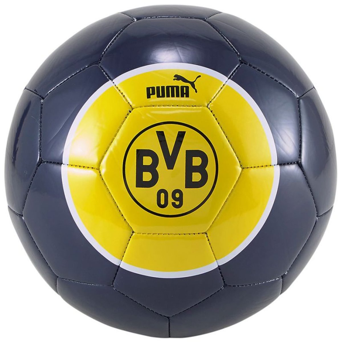 Piłka Puma Borussia Dortmund Ftbl Archive Balll 083846 (kolor Granatowy, rozmiar 5)