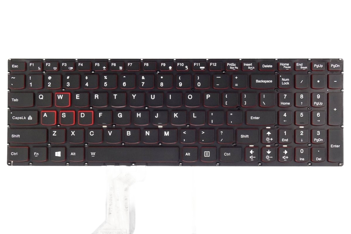 Klawiatura Lenovo Y700-15ISK Podświetlenie LED
