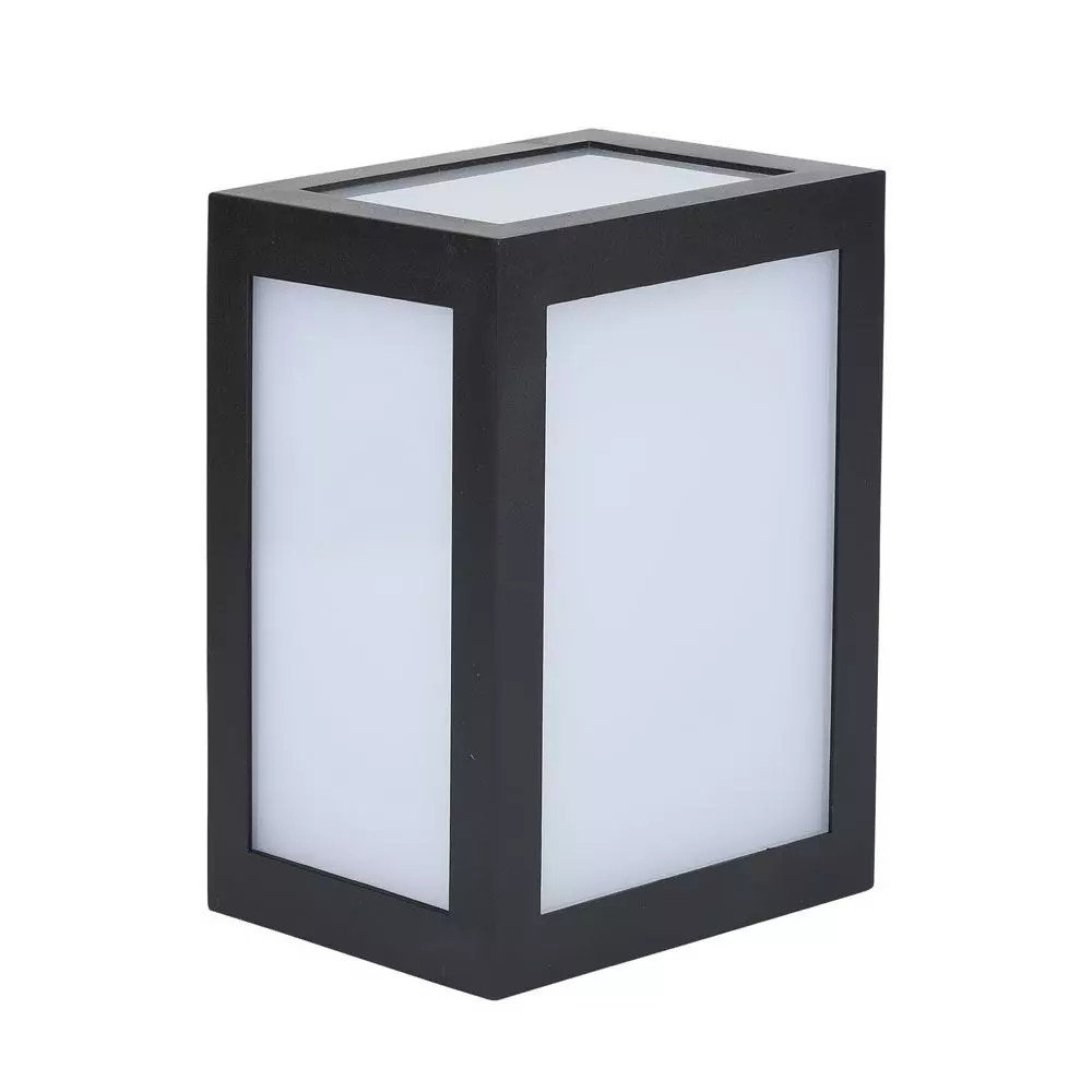 Kinkiet zewnętrzny V-TAC 12W LED IP65 Czarna VT-822 3000K 750lm