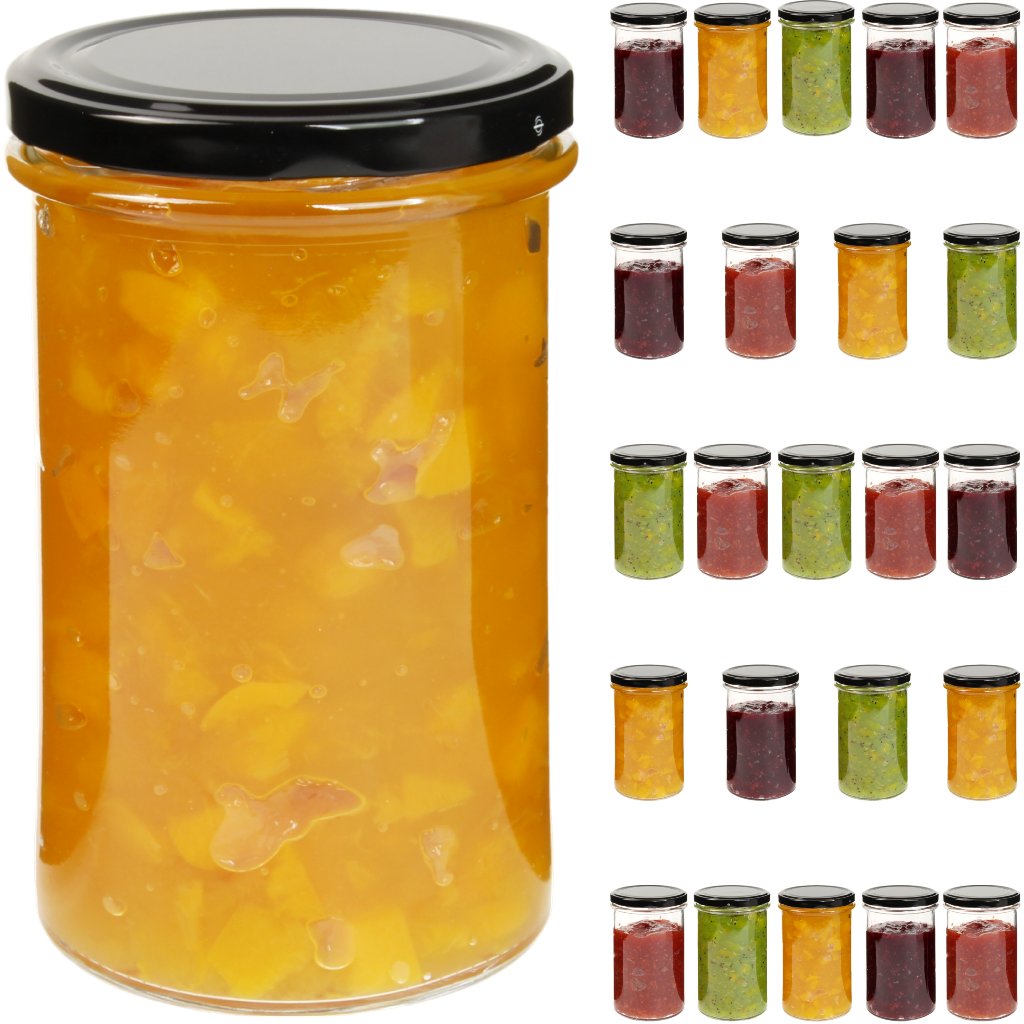 słoiki na przetwory 545ml dżem powidła konfitury sałatki kapustę 0,5l 24szt