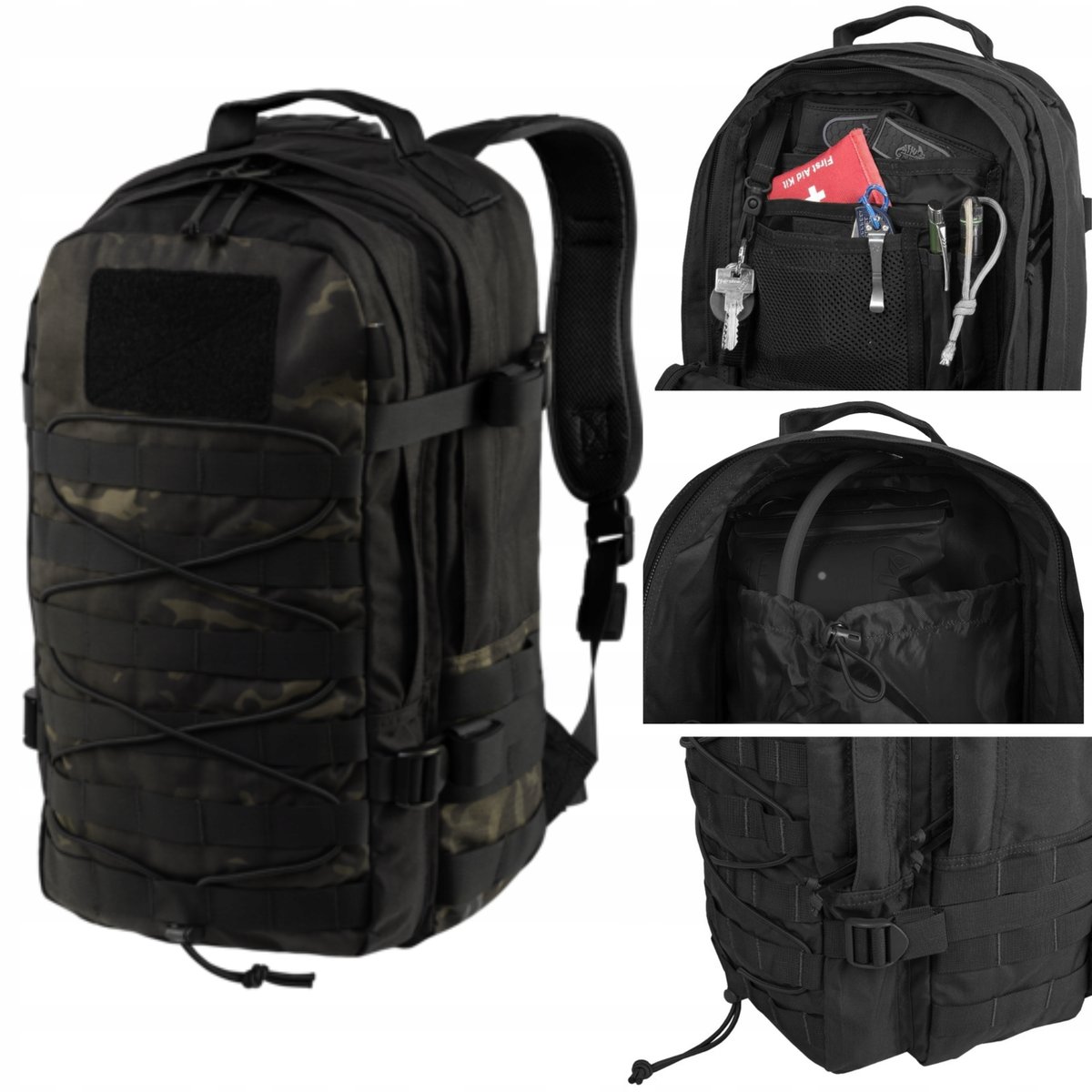 Plecak Helikon Raccoon Mk2 20 l MultiCam Black (PL-RC2-CD-0C01A)