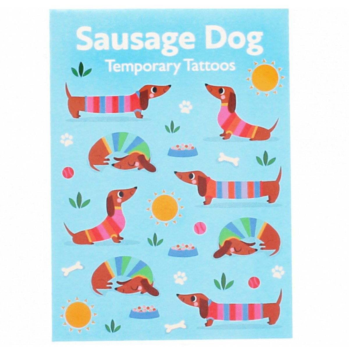 Tatuaże zmywalne dla dzieci Jamniki tatuaże pieski