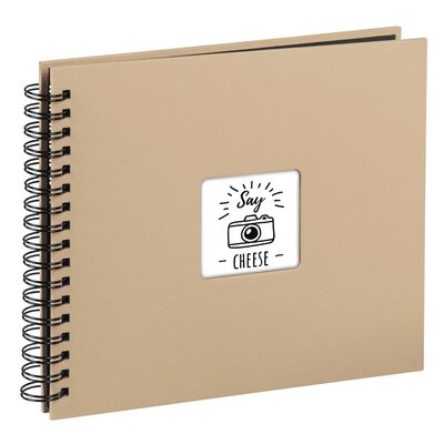 Hama Fine Art Spiral taupe 28x24 50 black Pages 113681 - 113681