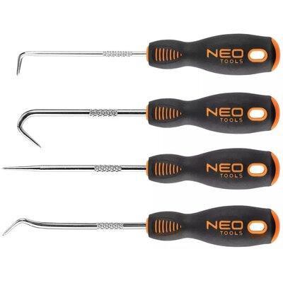 Haki zestaw haczyków z rękojeścią 150mm, 4szt. NEO 04-231