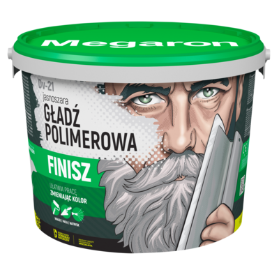 Gotowa gładź polimerowa Finisz Dv-21 17 kg Megaron