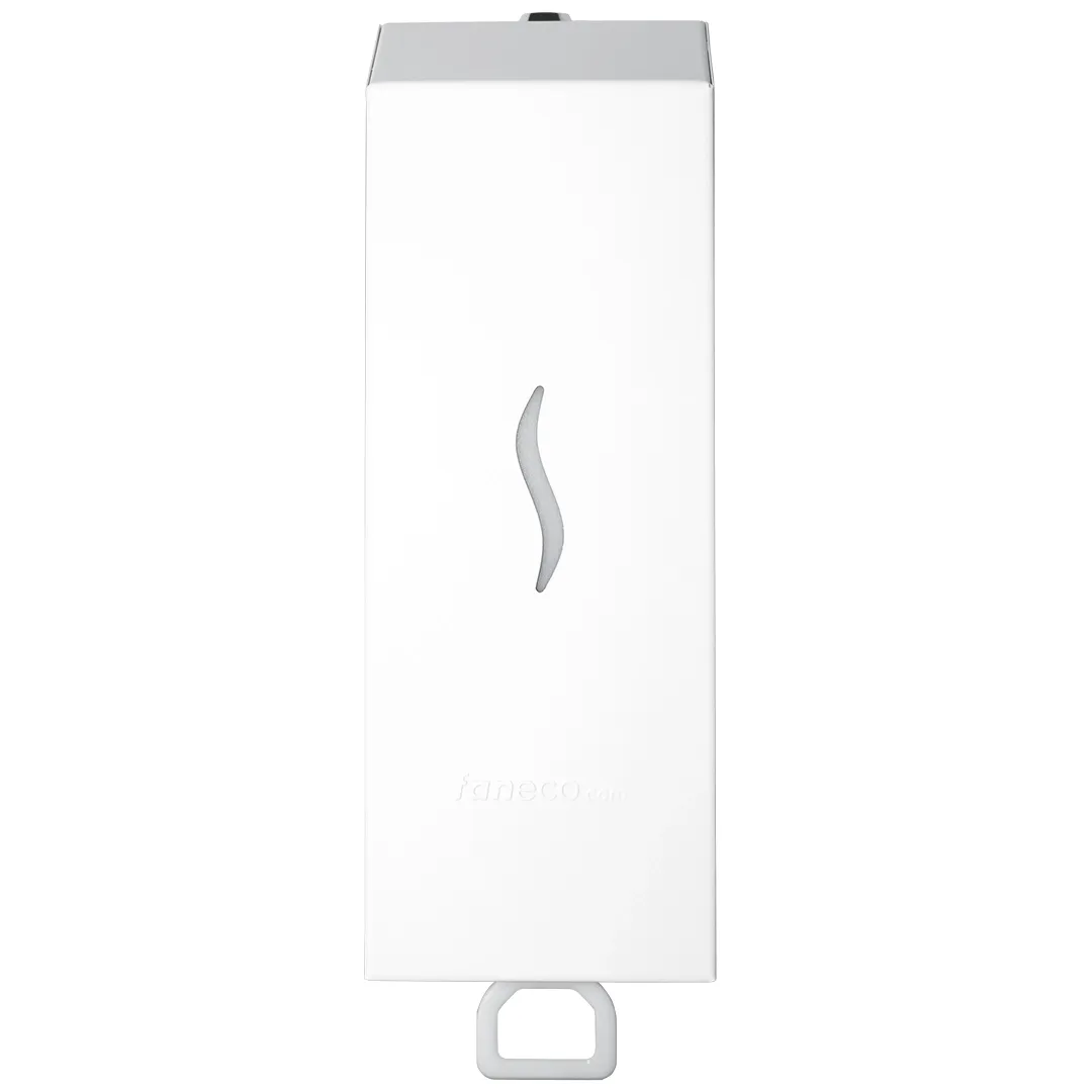 Dozownik do mydła w pianie Faneco HIT White, stal kolor biały