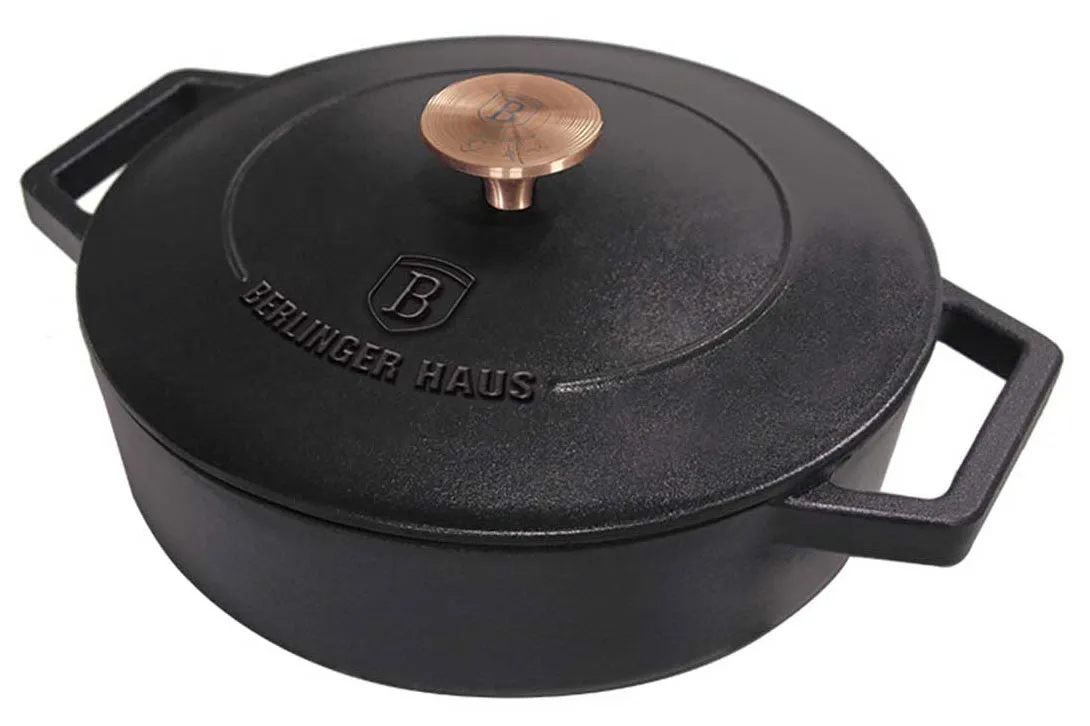 Brytfanna żeliwna z pokrywą 4,6L M3-D28