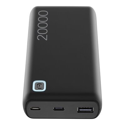 Powerbank CellularLine Essence 20 000 mAh (PBESSENCE20000K) Czarna