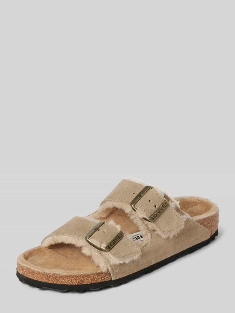 Sandały skórzane ze sprzączkami model ‘Arizona’