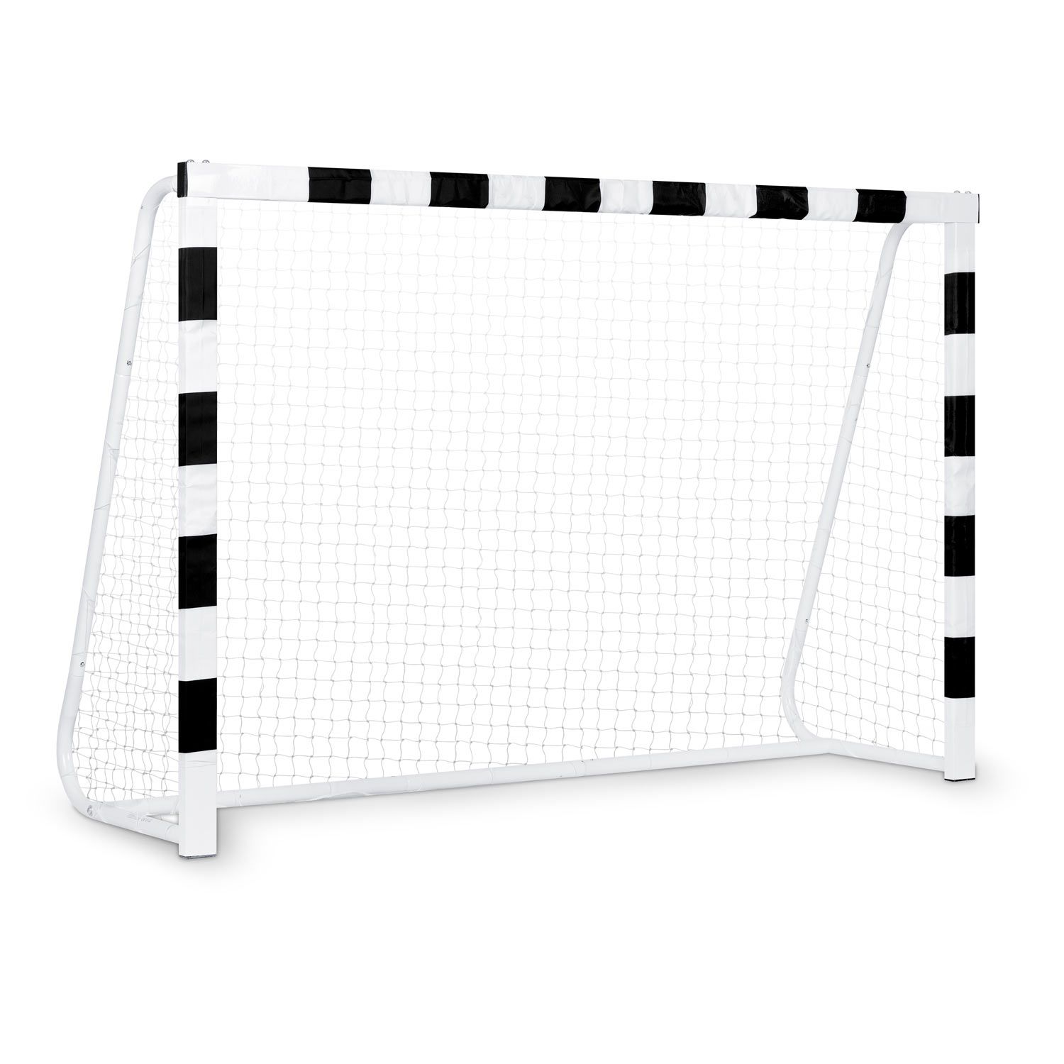 Bramka do piłki nożnej, Neo-Sport, 180x120x60 cm, czarno-biała