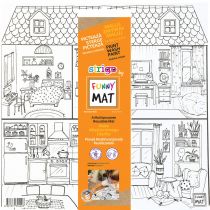 Strigo Funny Mat White - Sweet Home 40x40cm