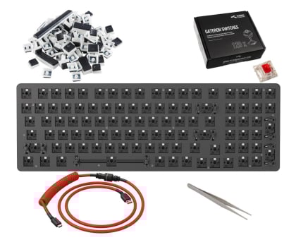 Glorious GMMK 2 RGB Full Size Gateron Red KIT GLO-GMMK2-96-RGB-B+GAT-RED+G-104-AURA+GLO-CBL