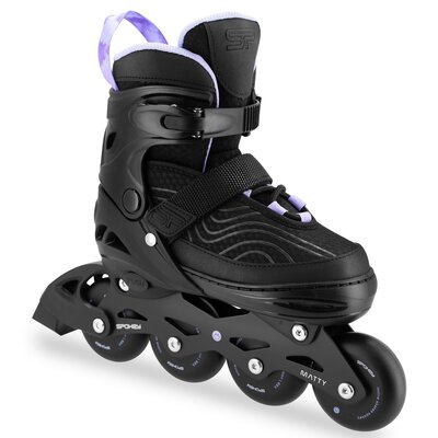 Rolki SPOKEY Matty ( 35-38) Czarno-fioletowy