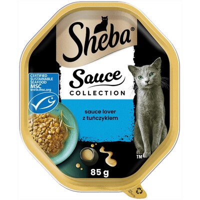 Karma dla kota SHEBA Sauce Collection Tuńczyk 85 g