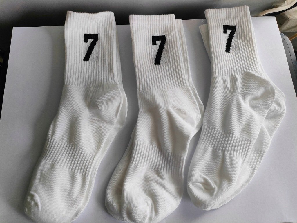 Skarpetki 3pak numer 7 CR7 Cristiano Ronaldo prezent