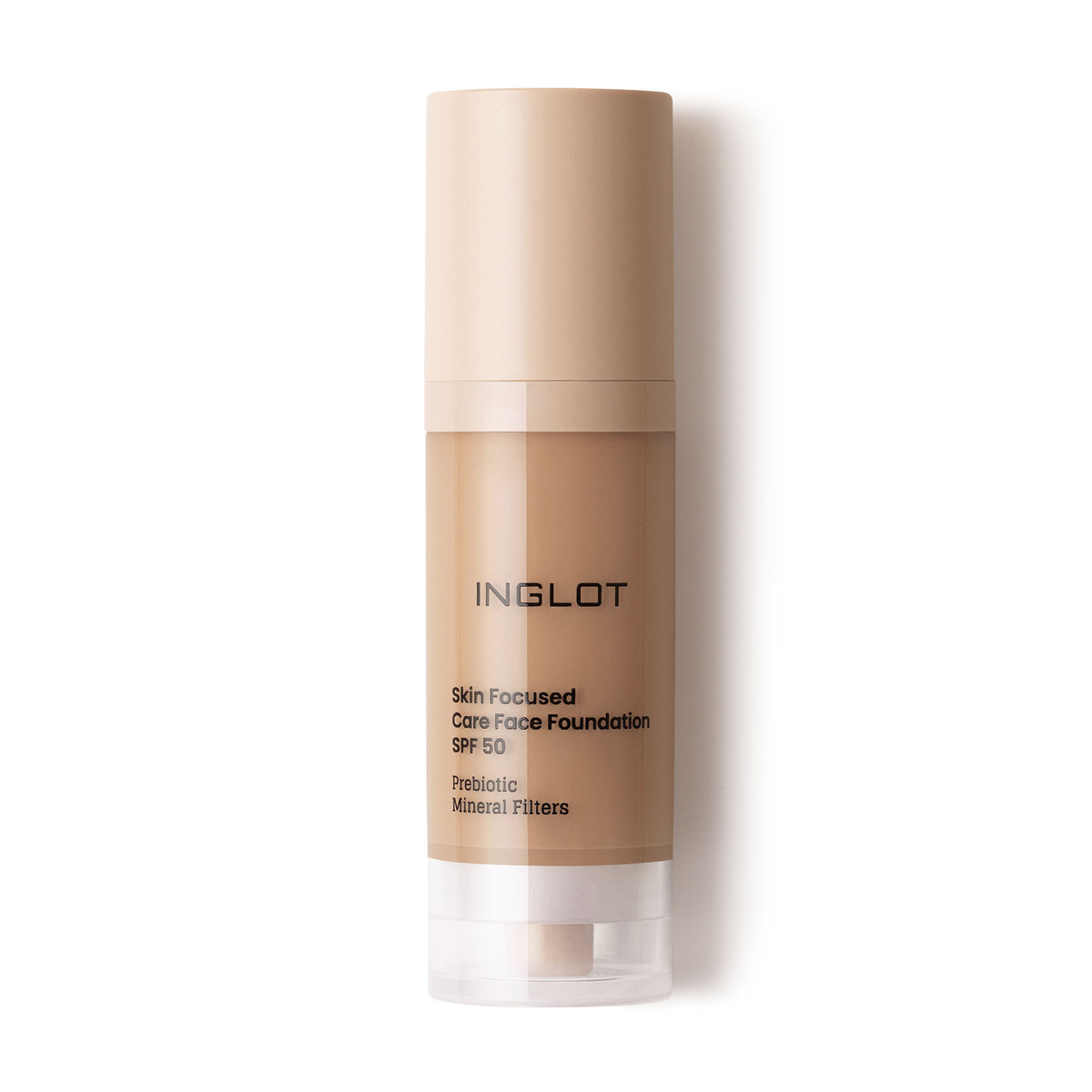Inglot, Pielęgnacyjny Podkład Do Twarzy Skin Focused Spf 50 Warm Tan 310, 30ml