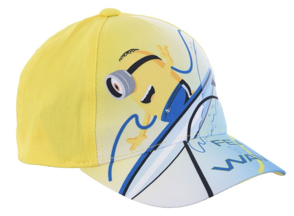 Chłopięca czapka z daszkiem na licencji Minionki