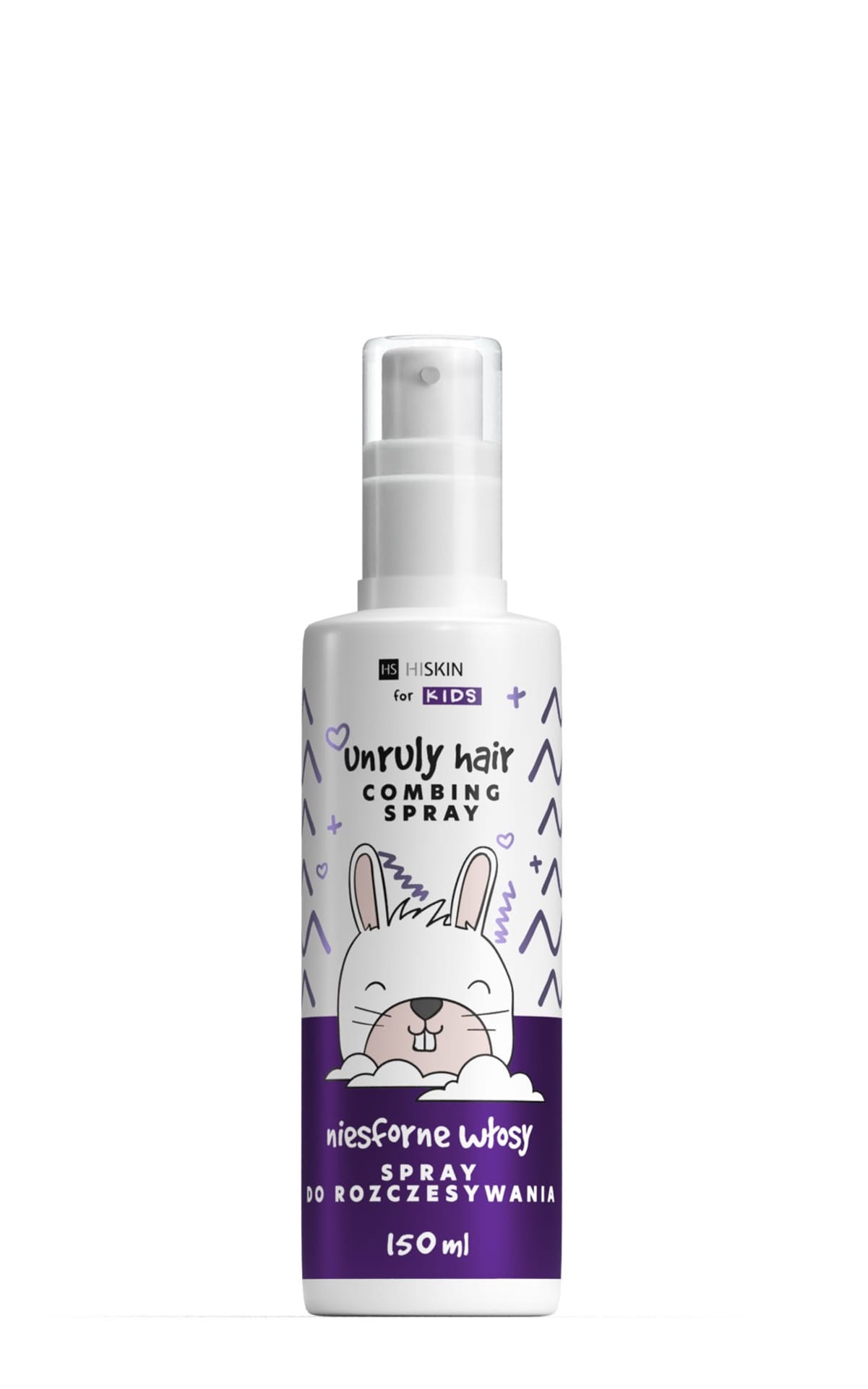 HISKIN Kids Unruly Spray do rozczesywania włosów niesfornych 150 ml