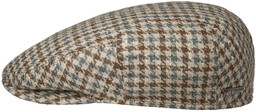 Kaszkiet Kent Tricolour Houndstooth by Stetson, beżowy, 57 cm